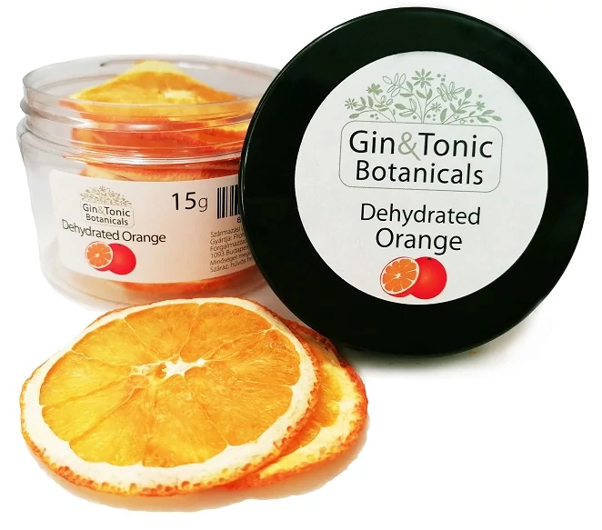 Gin Tonic Botanicals kis tégelyben Szárított Narancs karikák 15 gr