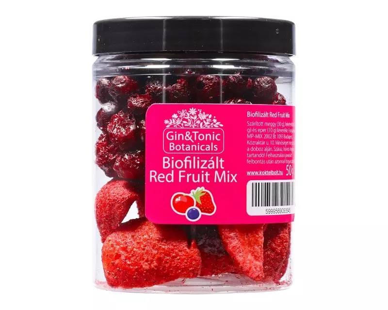 G&T Bot. közepes tégelyben Biofilizált Red Fruit Mix 50 g