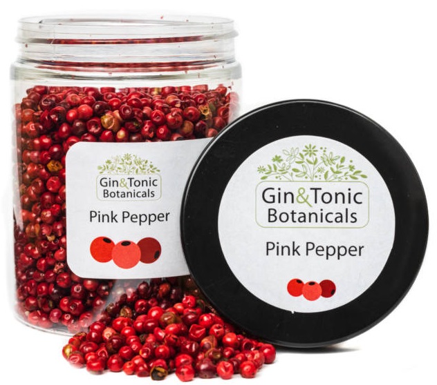 Gin Tonic botanicals közepes tégelyben, rózsabors egész 70 gr