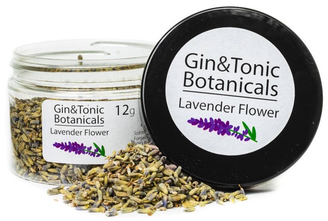 Gin Tonic botanicals kis tégelyben, levendula virág 12gr