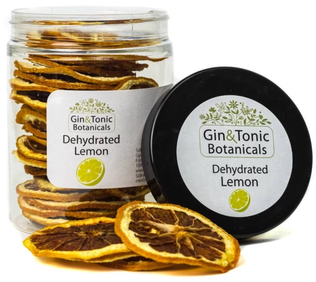 Gin Tonic Botanicals közepes tégelyben Szárított Citrom karikák 35gr