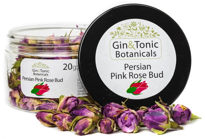 Gin Tonic Botanicals kis tégelyben Pink Perzsa Rózsa Bimbó 20 gr