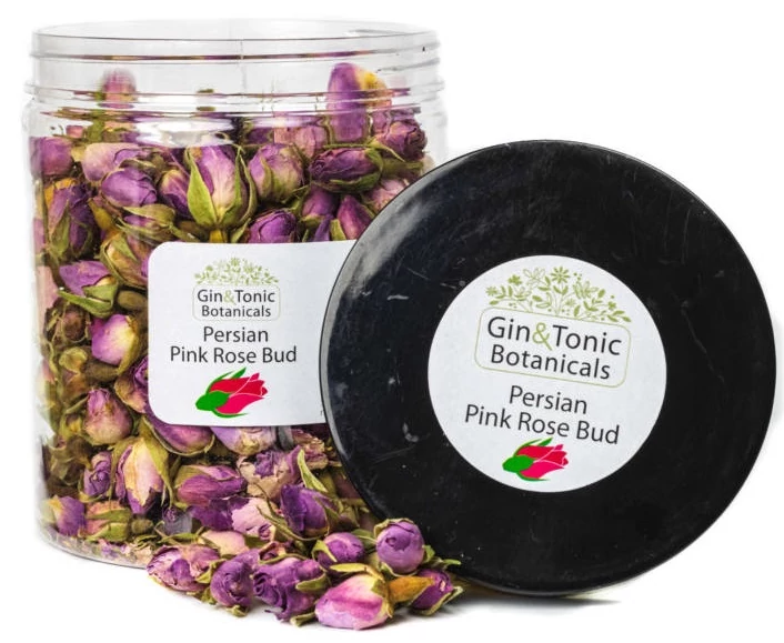 Gin Tonic Botanicals Nagy tégelyben Pink Perzsa Rózsa Bimbó 110 gr