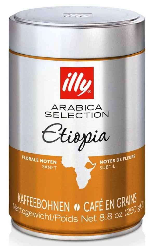 illy, szemes kávé Arabica Selection Etiópia, 250 gr