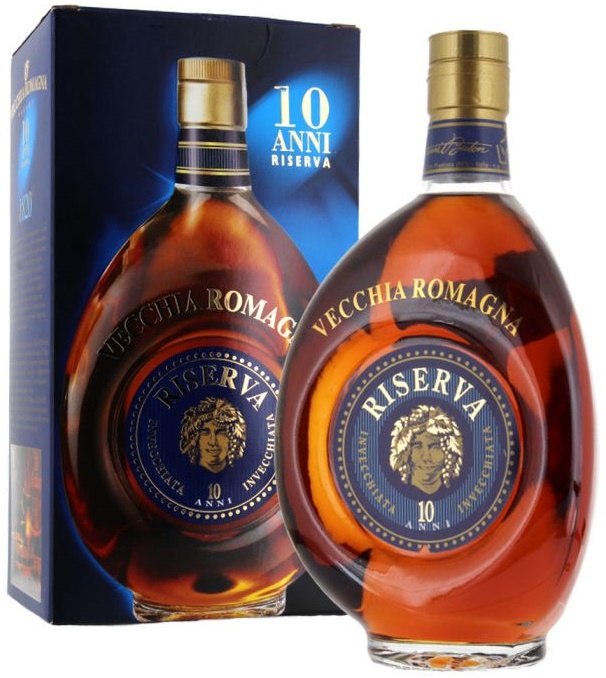 Vecchia Romagna 10 years Brandy pdd. 0,7L 40%