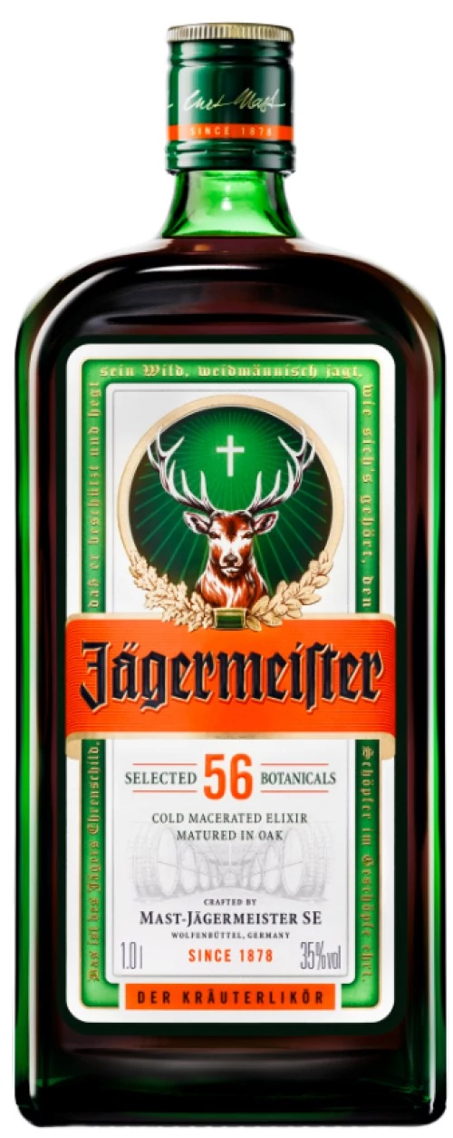 Jagermeister likőr 1L 35%