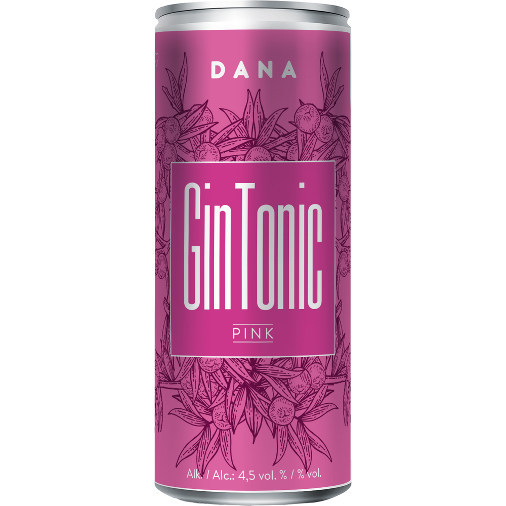 Dana Gin Tonic Pink 4,5% 0,33L