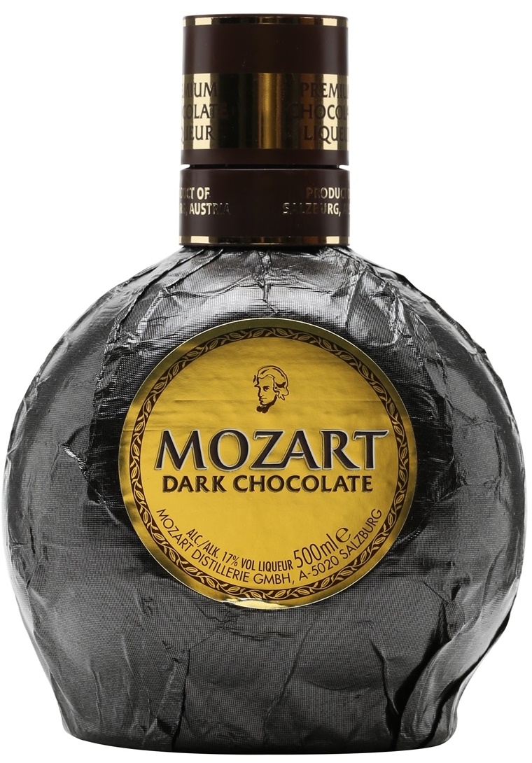 Mozart Dark Chocolate liqueur -balck- 0,5L 17%