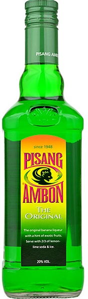 Pisang Ambon zöld banánlikőr  0,7L 17%