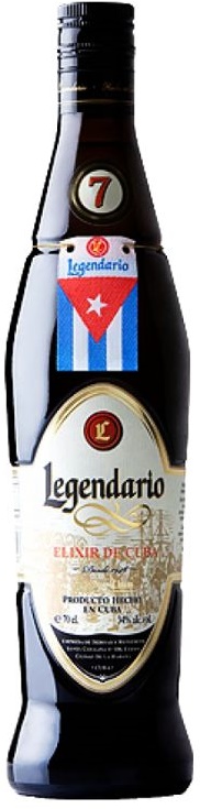 Legendario rum Elixir de Cuba 0,7L 34%
