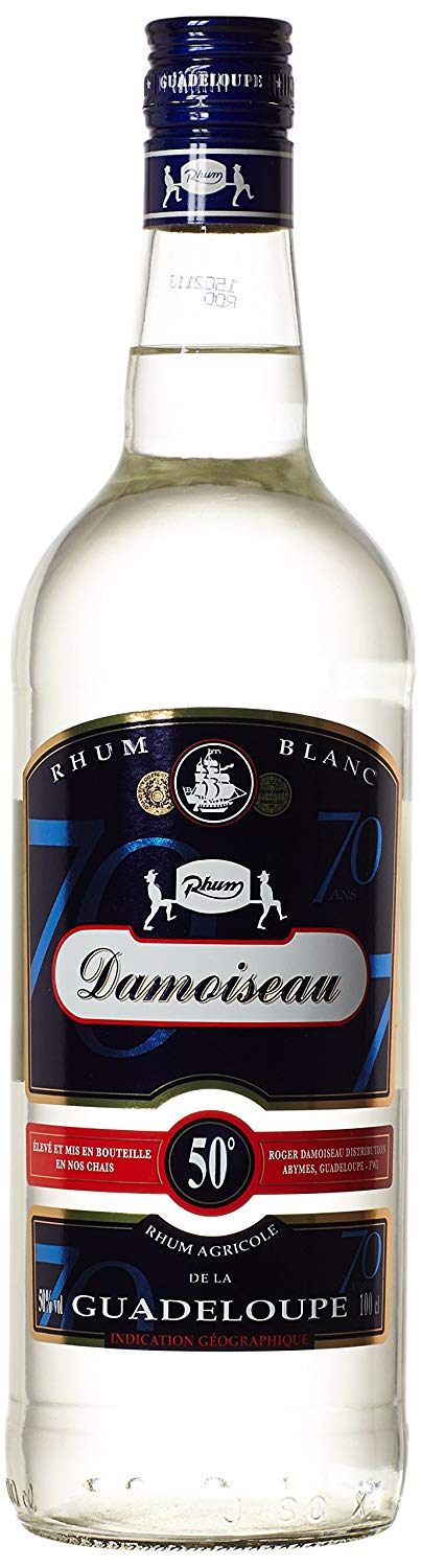 Damoiseau Rum Blanc Agricole 1L 40%