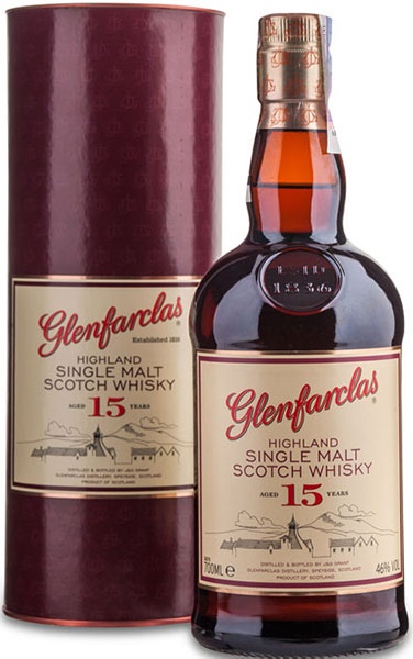 Glenfarclas 15 years whisky pdd 0,7L 46%