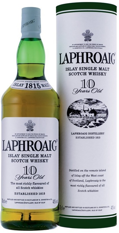 Laphroaig  10 years whisky dd 0,7L 40%