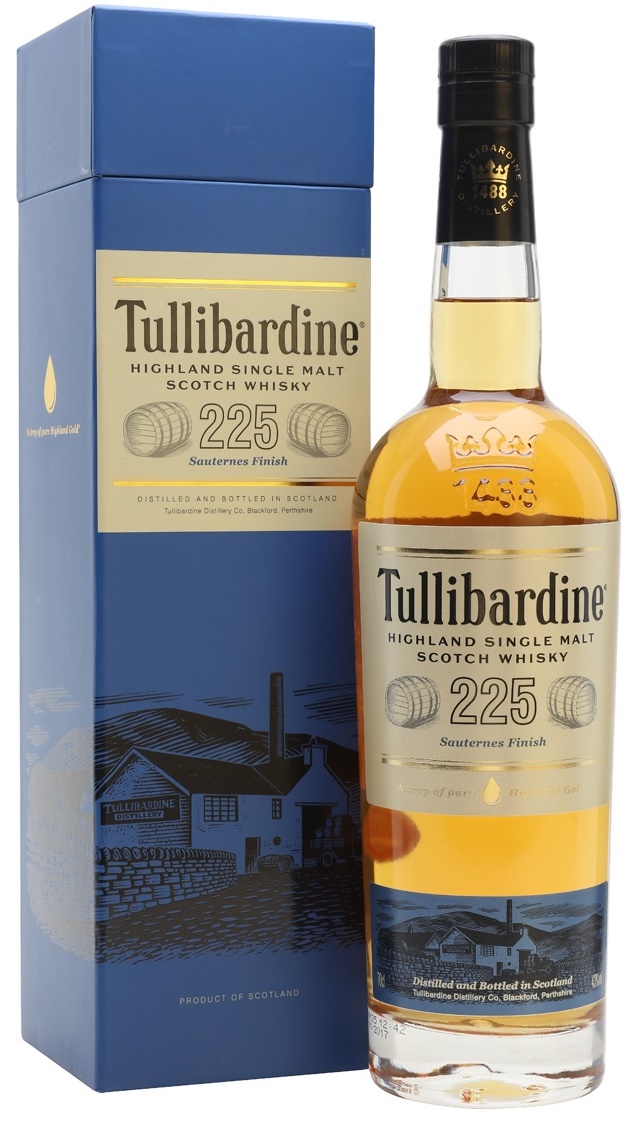 Tullibardine 225 Sauternes Finish whisky dd. 0,7L 43%