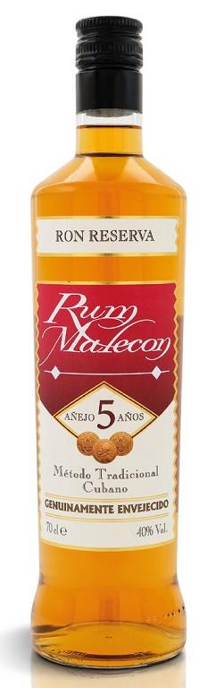 Malecon 5 éves rum 0,7 40%