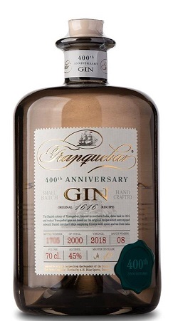 Tranquebar 400th Anniversary Gin 45% 0,7
