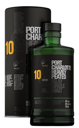 Port Charlotte 10 years Bruichladdich Scottish Barley 50% fém dd.0,7