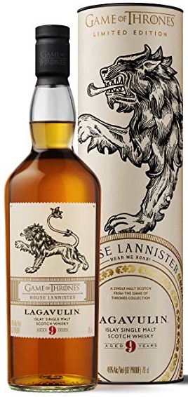 Game of Thrones Lagavulin 9 years House Lannister Limited Edt.0,7 46% dd.