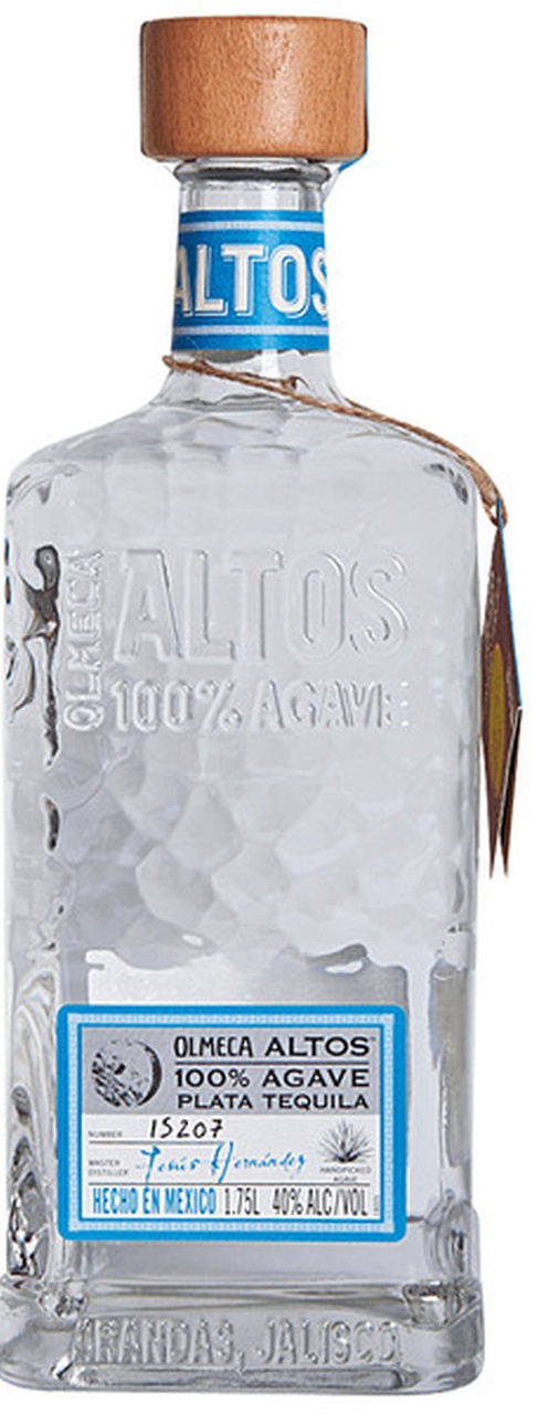 Olmeca Altos Plata 100% agavé tequila 0,7L 40%