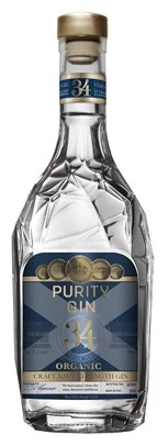 Purity Gin 34 Navy Strength Organic 57,1% (kék) 0,7
