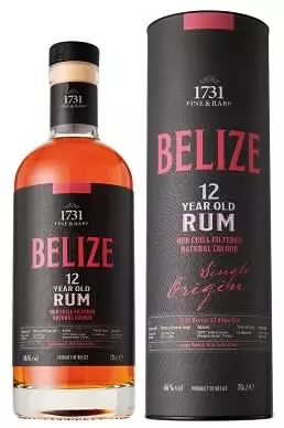 1731 Belize 12 years old Rum 0,7 46% dd.