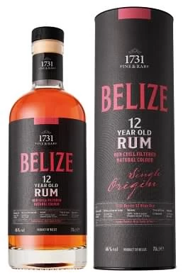 1731 Belize 12 years old Rum 0,7 46% dd.