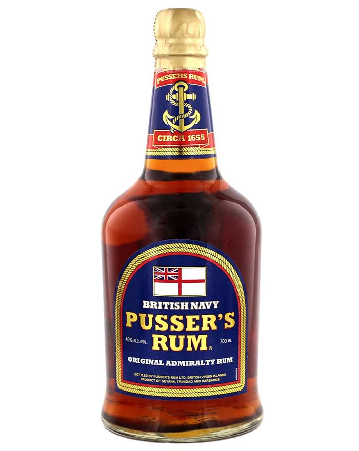 Pussers British Navy Rum Original Blue Label 0,7L 40%
