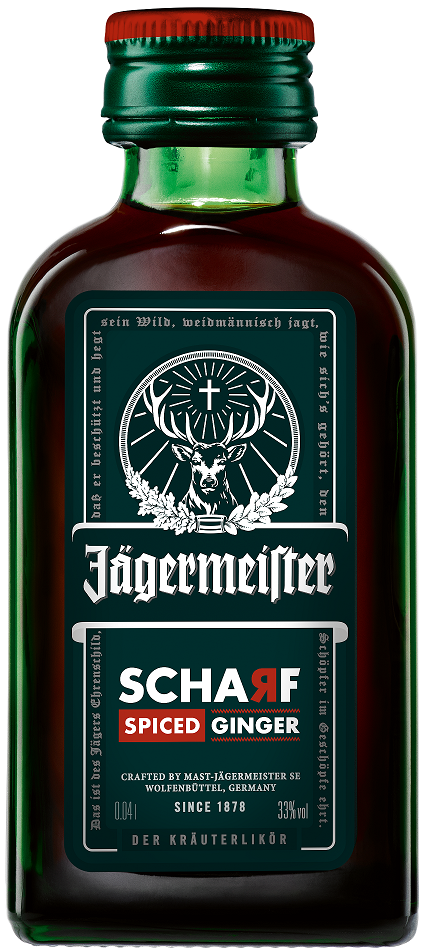 Jägermeister Scharf likőr mini 0,04L 33%