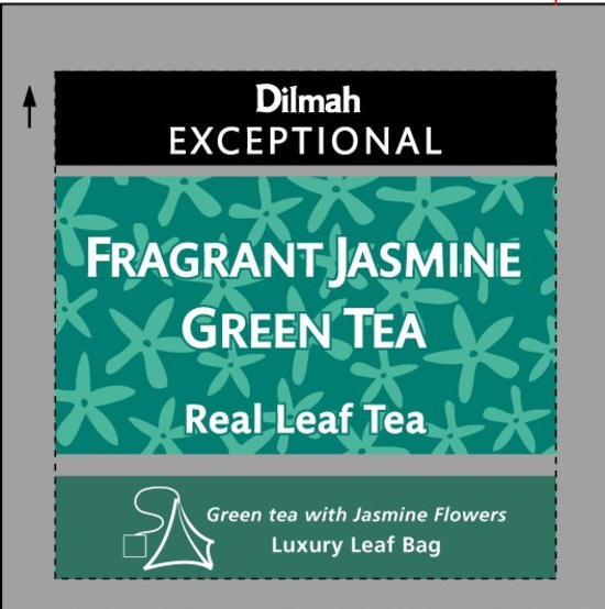 Dilmah Fragnant Jasmine zöld tea jázmin szirmokkal 50 filter/doboz