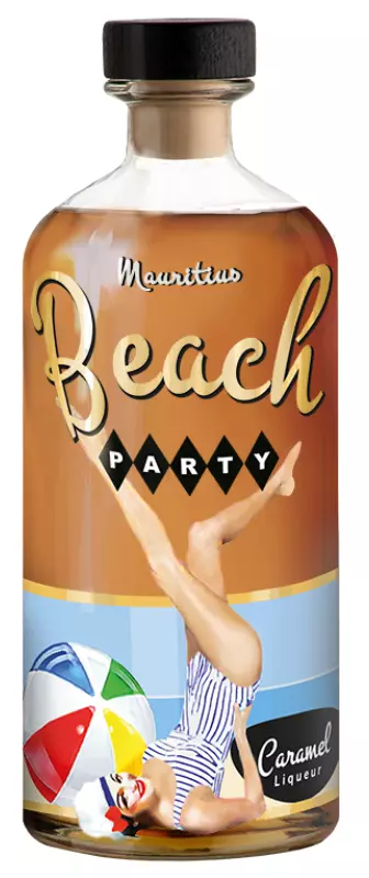 Mauritius Rom Club Beach Party Caramel Likőr 0,7L 30%