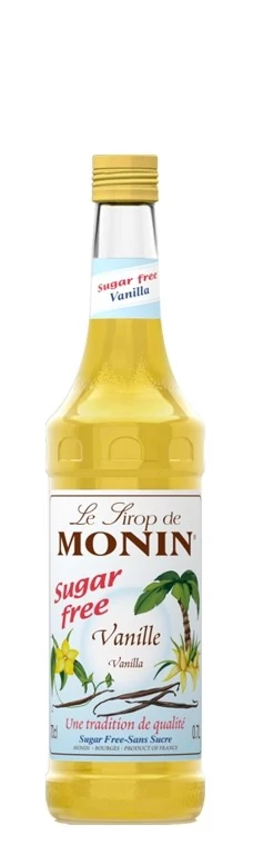 Monin Cukormentes Vanília kávészirup (sugarfree vanilla) 0,25L