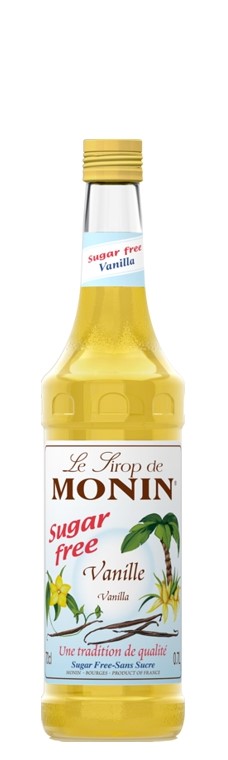 Monin Cukormentes Vanília kávészirup (sugarfree vanilla) 0,25L