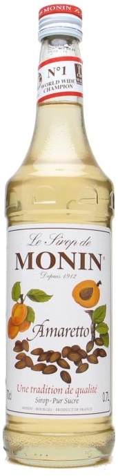 Monin Amaretto kávészirup (mandula) 0,25L