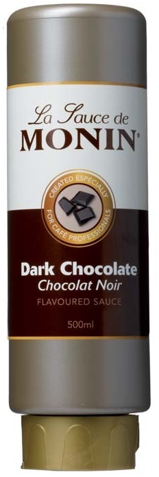 Monin Fekete csokoládé kávészósz (dark chocolate) 0,5L