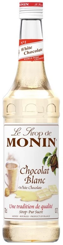 Monin Fehér csokoládé kávészirup (white chocolate) 0,7L