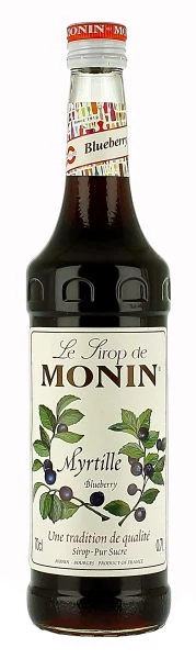 Monin Kékáfonya koktélszirup (blueberry) 0,7L