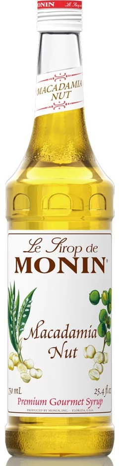 Monin Makadámidió kávészirup (macadamia nut) 0,7L