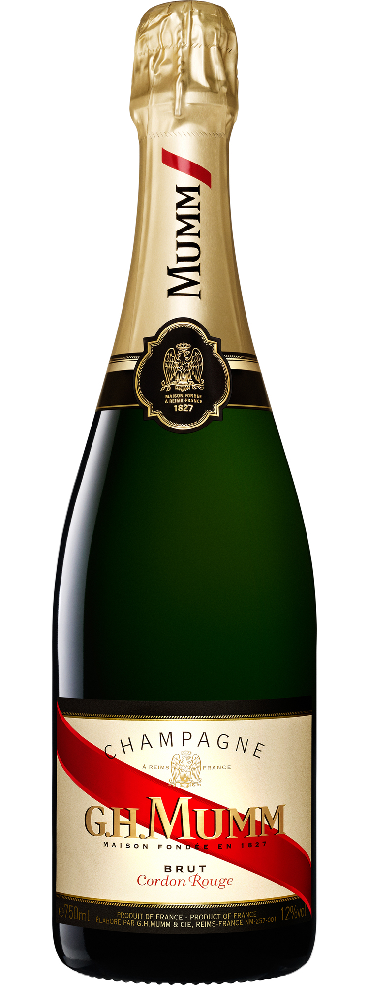 Mumm Cordon Rouge Brut Champagne 0,75L 12%