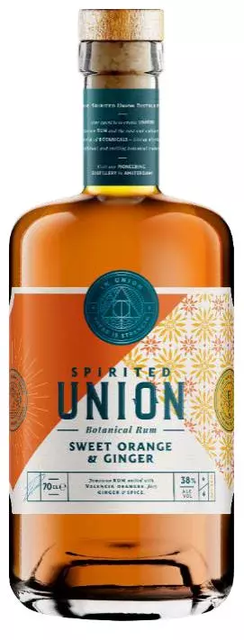 Spirited Union Narancs & Gyömbér botanikus rum 38% 0,7L