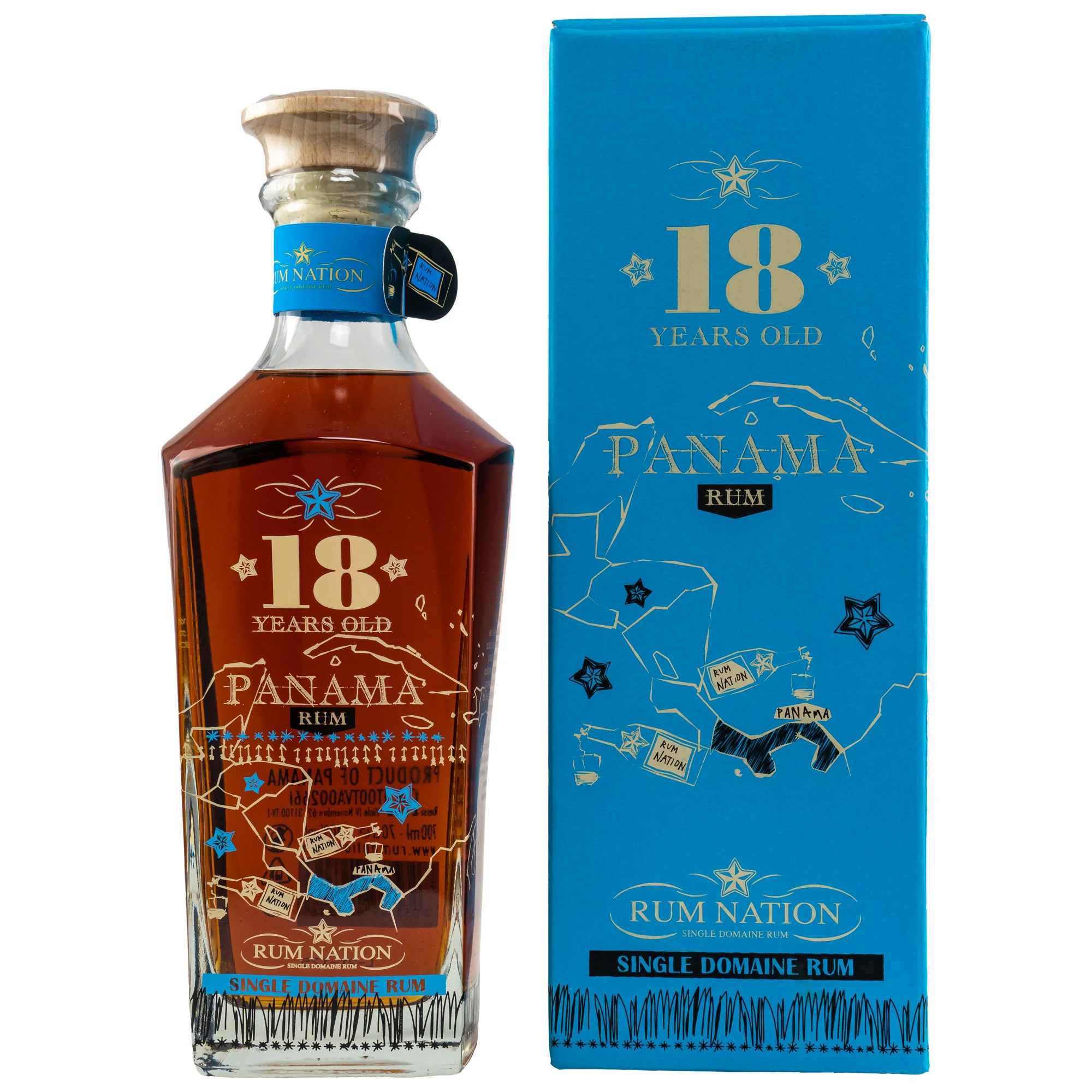 Rum Nation Panama 18 éves rum 0,7L 40%
