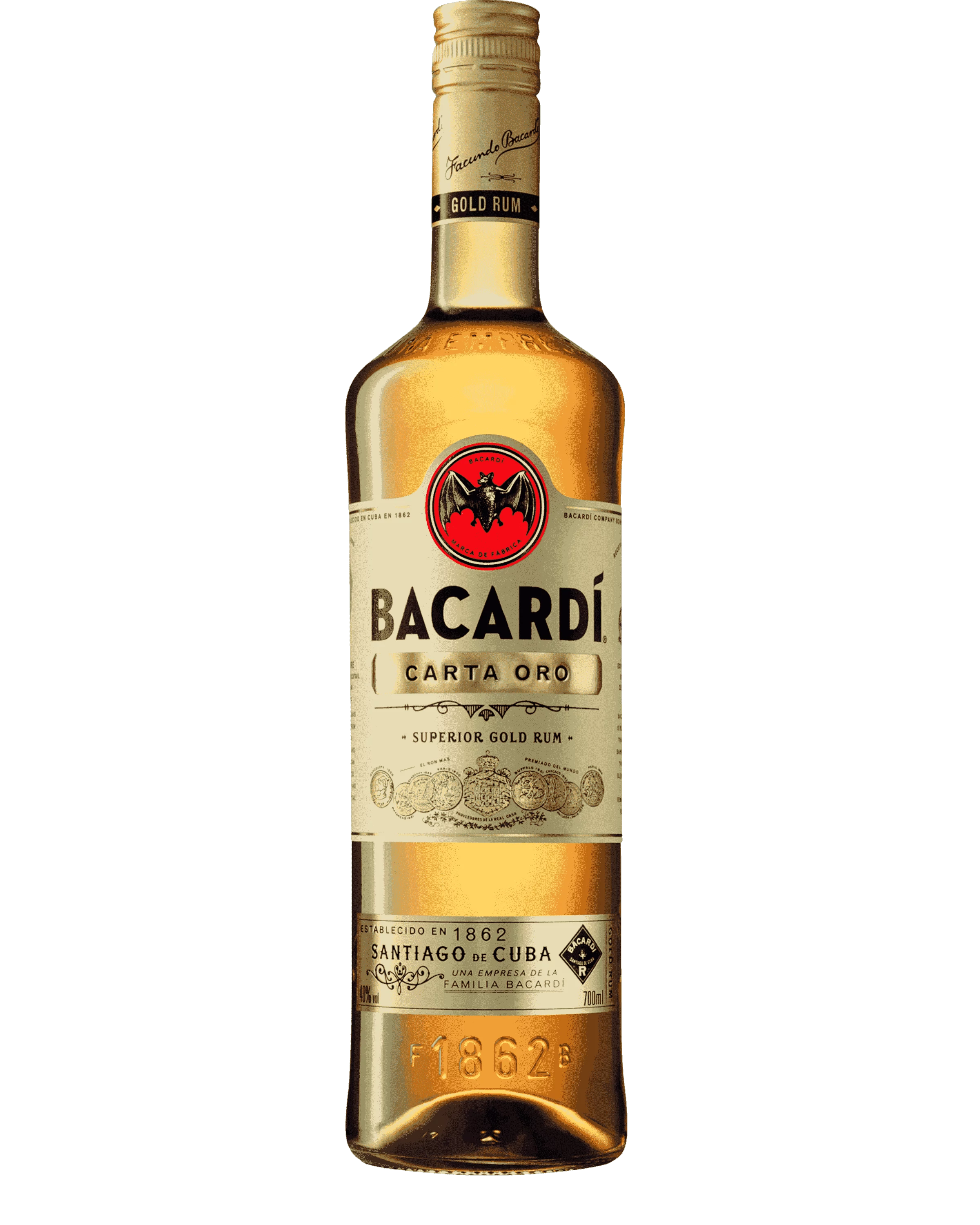 Bacardi Carta Oro (Gold) 0,7 37,5%