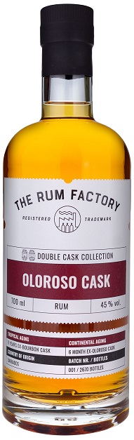 The Rum Factory Double Oloroso Cask 0,7L 45%
