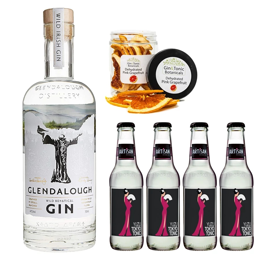 Glendalough Wild Gin Tonik szett ajándék grapefruittal