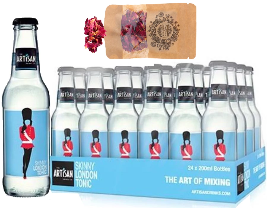 24 db Artisan Skinny Tonik 200ml Ajándék Rózsaszirommal