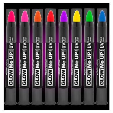 Glow me up stick paint liner uv test ceruza