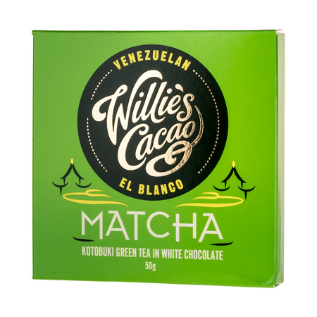  Willi's Cacao - Kotobuki zöld tea, fehér csokoládé 50g